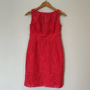 Floral lace dress